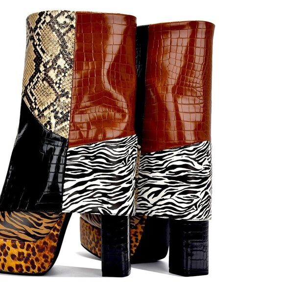 Mixed Emotions Boots Multi - Picture 4 of 5